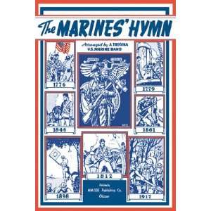  Marines Hymn #1   Poster (12x18)