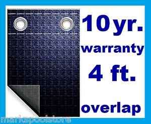 18 X 32/33/34 OVAL WINTER COVER SWIMMING POOL 10YR  