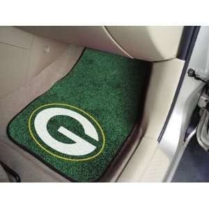 NFL Green Bay Packers   Car Mats 2 Piece Front (18x27)  