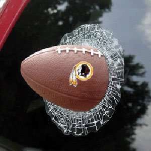   Washington Redskins NFL Shatter Ball Window Decal