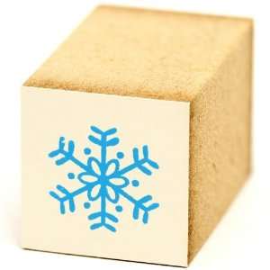  cute small snowflake wooden stamp Christmas Toys & Games