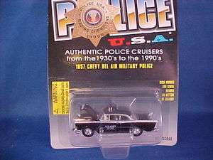   BEL AIR US Army Military Police collector car in pk  new 57 BelAir MP