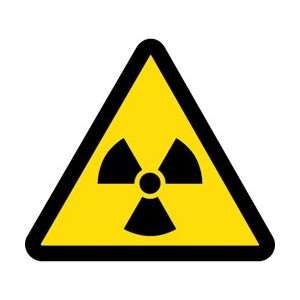 ISO261AP   Label, Graphic For Radioactive Material Hazard, 2 Diameter 