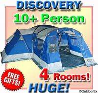 Discovery 10 Person Man Family Camping Tent Mansion 23 X 26 x 8 w 