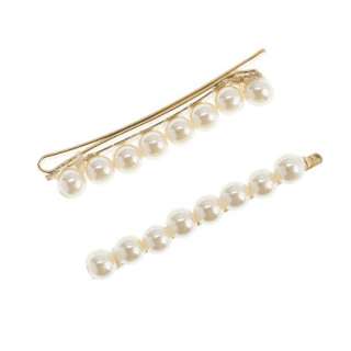 Girls pearl bobby pin two pack   hair accessories   Girls jewelry 