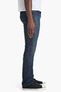 Levis 511 Skinny Zipper Dark Blue Jeans for men  