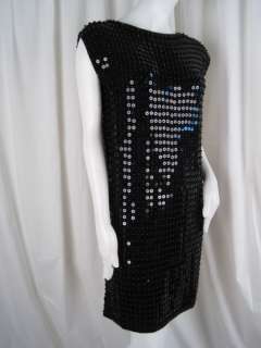 1495 Michael Kors Dress Beaded Knit S M #00073D  