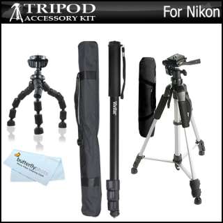   Accessory Bundle Kit For Nikon Coolpix P300 Digital Camera  