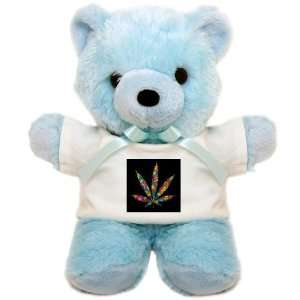  Teddy Bear Blue Marijuana Flowers 60s 