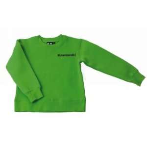  Kawasaki Toddler Logo Crewneck Sweatshirt   Size 2T 