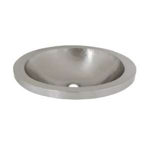  Native Trails CPS543 Hibiscus Sink, Brushed Nickel Finish 