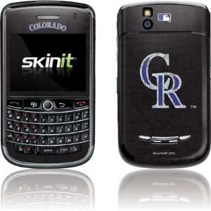  Colorado Rockies   Solid Distressed skin for BlackBerry Tour 