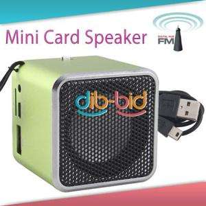USB Portable Speaker Audio Music Player Sound Box FM Radio Micro SD/TF 