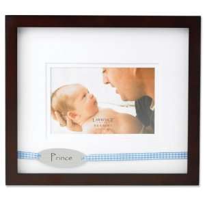  Lawrence Frames Walnut Wood Double Mat 6x4 Picture Frame 