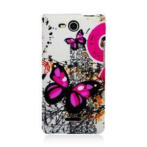  Graphic Rubberized Shield Hard Case for LG VS840 Lucid 4G 