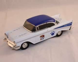 UK University of Kentucky LIMITED EDITION 1957 Chevy DIECAST Bank 