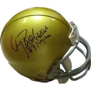 Gary Beban Autographed/Hand Signed UCLA Bruins Replica TB Mini Helmet 