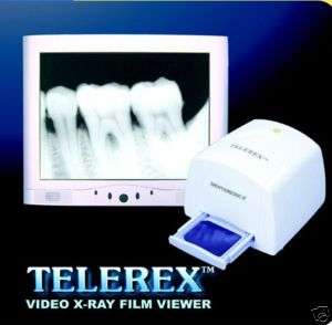 Dental Video X Ray Film Viewer Telerex/USA/Lg.Image/NEW  
