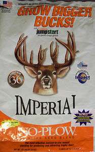 Whitetail Institute IMPERIAL NO PLOW Seeds 4 lbs DEER PLOT Seed 2012 