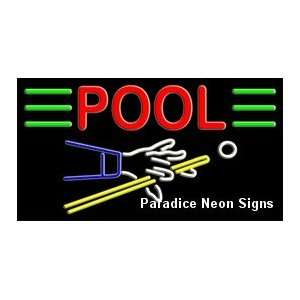  Pool Neon Sign 20 x 37