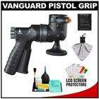 vanguard gh 100 pistol grip ball head with quick release