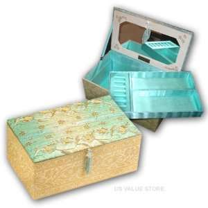 Tie Dye Brocade Jewelry Box 