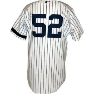   Game Issued Home Pinstripe Jersey w/ Arm Band Sports Collectibles