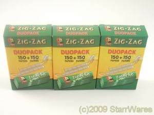 ZIG ZAG DUOPACK CIGARETTE ROLLING RIZLA PAPERS FILTER  