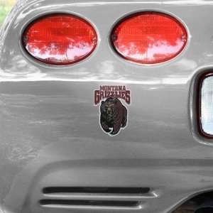  Montana Grizzlies Team Logo Car Decal Automotive