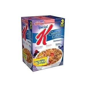Kelloggs Special K Cereal Triple Pack 1 Fruit & Yogurt, 1 Blueberry 