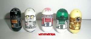 Star Wars Mighty Beanz 5 EXCLUSIVE DROIDS 82 83 84 85 86 FULL SET 