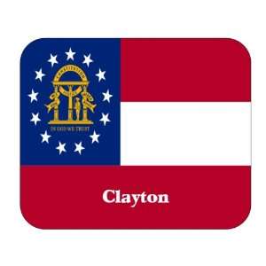 US State Flag   Clayton, Georgia (GA) Mouse Pad 