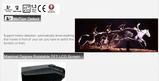 1280 Camcorder CAR DVR Monitor Video Camera Recorder CCTV 2.5 LCD 