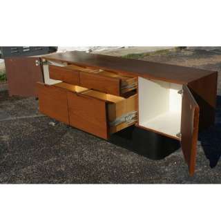 6ft Modern Floating Walnut Sideboard Cabinet Dining  