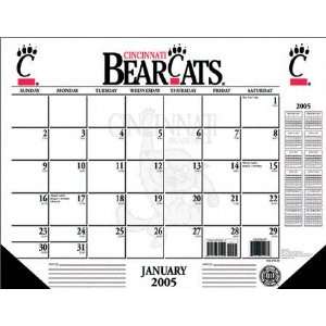   Cincinnati Bearcats 2004 05 Academic Desk Calendar