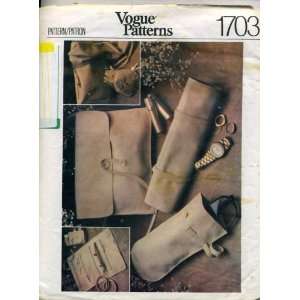  Vintage Vogue Cosmetic Case, Cosmetic Kit, Purse, Cigarette 