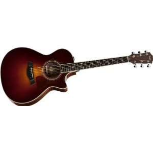 com Taylor 2012 712Ce Rosewood/Spruce Grand Concert Acoustic Electric 