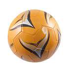 black gray pattern pvc faux leather training soccer ball size