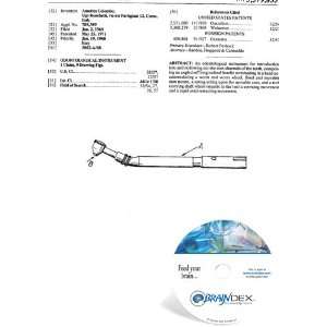  NEW Patent CD for ODONTOLOGICAL INSTRUMENT Everything 
