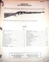 Remington Field Service Manual Model Nylon 76 Gunsmith  