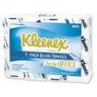 Kimberly Clark SCOTT C Fold Paper Towels, White, 150/Pk, 16/Ctn