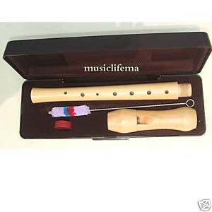 hole Maple Wooden soprano recorder GERMANY STYLE  