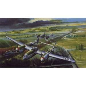 Touched by Lightning   Robert Bailey   P 38 Lightning 402nd Fighter 