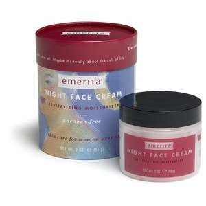  Emerita Skin Care For Women 40+ Night Face Cream 2 oz 