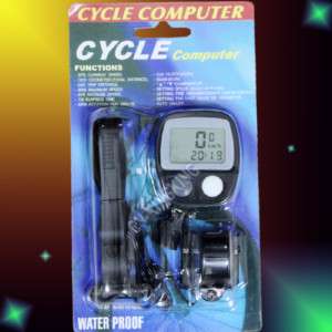 Bicycle Bike Cycling LCD SPEEDOMETER COMPUTER ODOMETER  