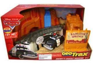 Disney PIXAR Cars 4 SQUINKIES w/ Ramp Lightning McQueen  