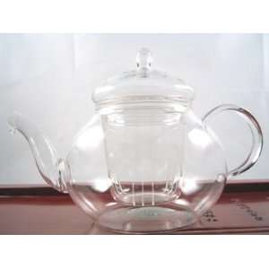  Medium Glass Tea Pot , Glass Infuser