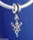 FAN DISNEY DANGLE TINKERBELL FAIRY Silver European Charm Bead fit for 