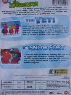 Backyardigans The Yeti / The Snow Fort Brand NEW DVD  