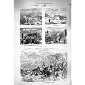  1879 Zulu War Soldiers River Transport Fort Helpmakaar 